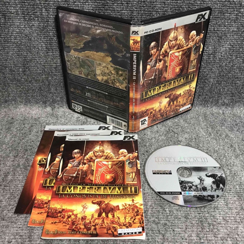 IMPERIUM II LA CONQUISTA DE HISPANIA PC