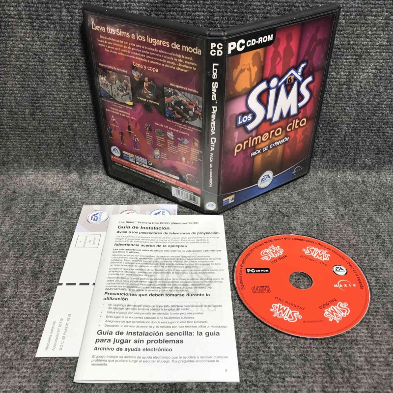 LOS SIMS PRIMERA CITA PACK DE EXPANSION PC