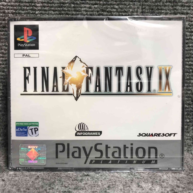 FINAL FANTASY IX ESPAÑOL NUEVO PRECINTADO SONY PLAYSTATION PS1
