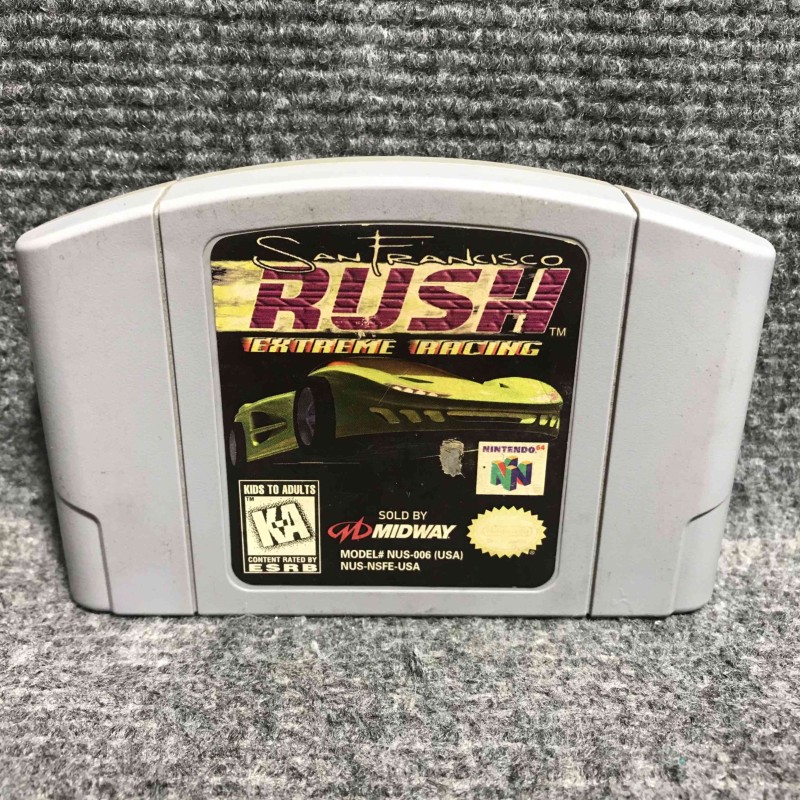 SAN FRANCISCO RUSH EXTREME RACING NTSC USA NINTENDO 64