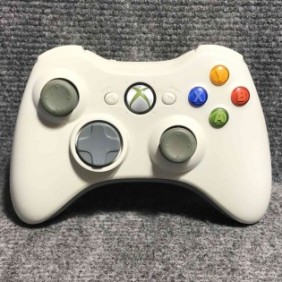 WIRELESS PAD OFICIAL BLANCO MICROSOFT XBOX 360 MANDO