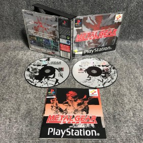 METAL GEAR SOLID SONY PLAYSTATION PS1