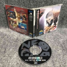 GAROU DENSETSU 3 FATAL FURY JAP SNK NEO GEO CD