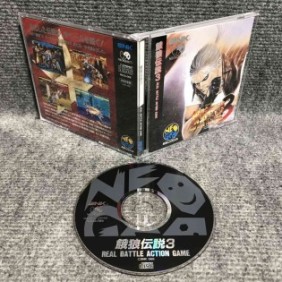 GAROU DENSETSU 3 FATAL FURY JAP SNK NEO GEO CD