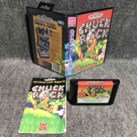 CHUCK ROCK NTSC USA GENESIS SEGA MEGA DRIVE