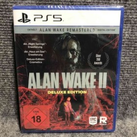 ALAN WAKE II DELUXE EDITION NUEVO PRECINTADO SONY PLAYSTATION 5 PS5