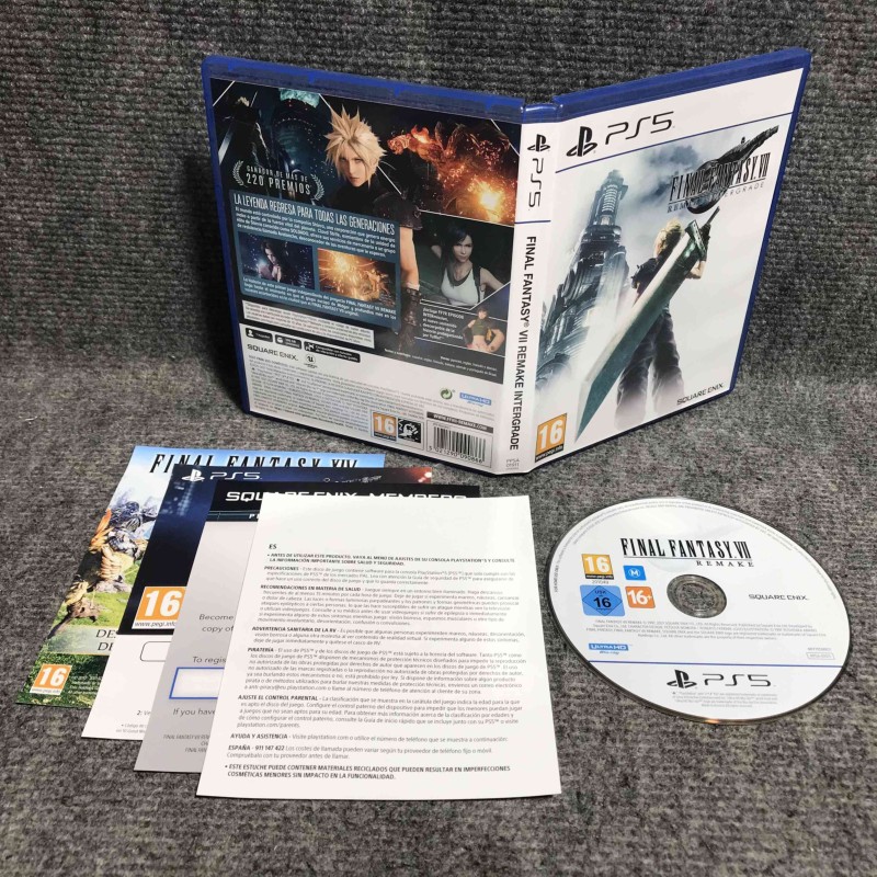 FINAL FANTASY VII REMAKE INTERGRADE SONY PLAYSTATION 5 PS5