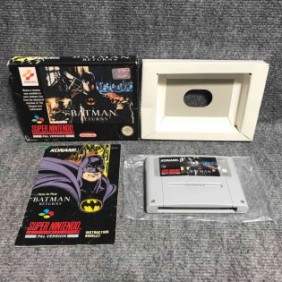 BATMAN RETURNS SUPER NINTENDO SNES