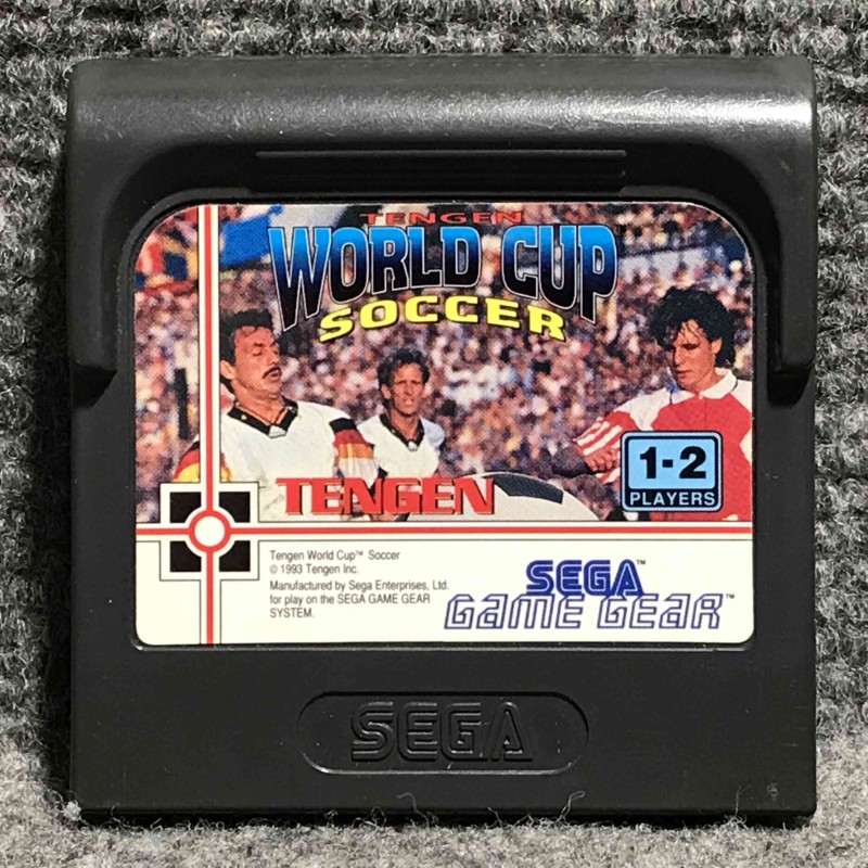 WORLD CUP SOCCER SEGA GAME GEAR