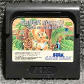 CHUCK ROCK II SON OF CHUCK SEGA GAME GEAR