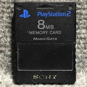 MEMORY CARD OFICIAL 8MB NEGRO SONY PLAYSTATION 2 PS2