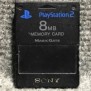 MEMORY CARD OFICIAL 8MB NEGRO SONY PLAYSTATION 2 PS2