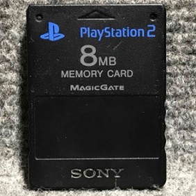 MEMORY CARD OFICIAL 8MB NEGRO SONY PLAYSTATION 2 PS2