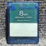 MEMORY CARD OFICIAL 8MB AZUL TRANSPARENTE SONY PLAYSTATION 2 PS2