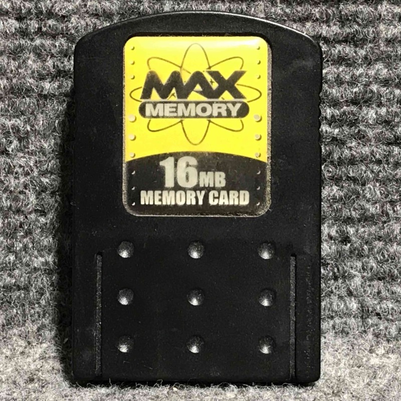 MEMORY CARD COMPATIBLE MAX MEMORY 16MB NEGRO SONY PLAYSTATION 2 PS2