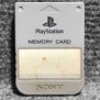 MEMORY CARD OFICIAL 1MB GRIS SONY PLAYSTATION PS1