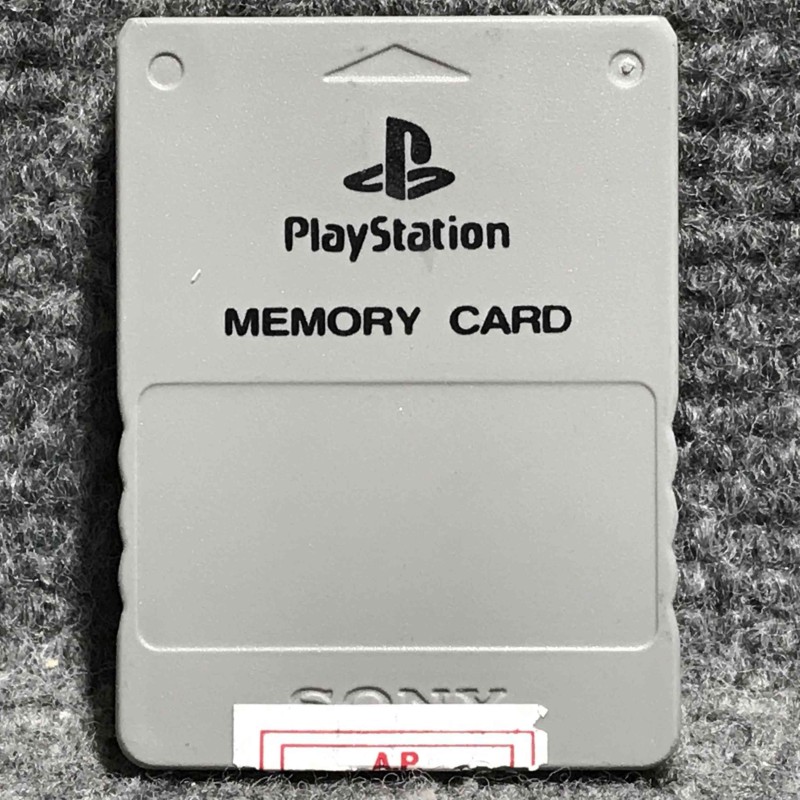 MEMORY CARD COMPATIBLE 1MB GRIS SONY PLAYSTATION PS1