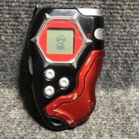 CONSOLA LCD BANDAI DIGIVICE D TECTOR NEGRO ROJO