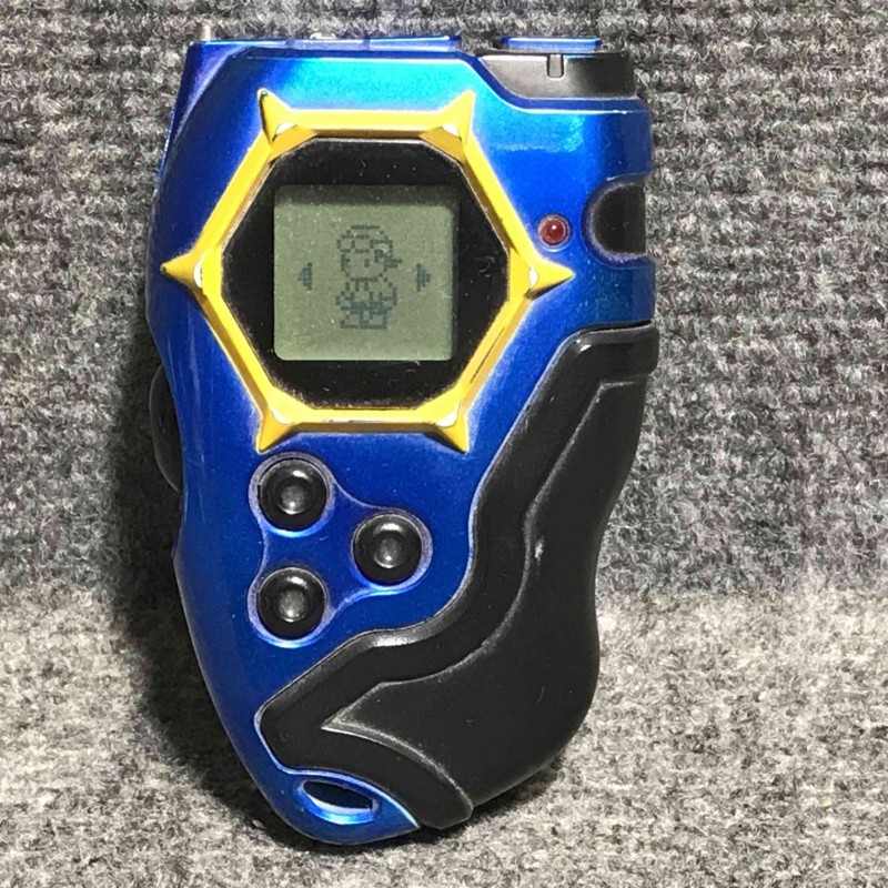 CONSOLA LCD BANDAI DIGIVICE D TECTOR NEGRO AZUL