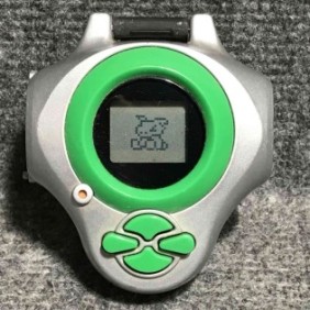 CONSOLA LCD BANDAI DIGIVICE D POWER GRIS VERDE