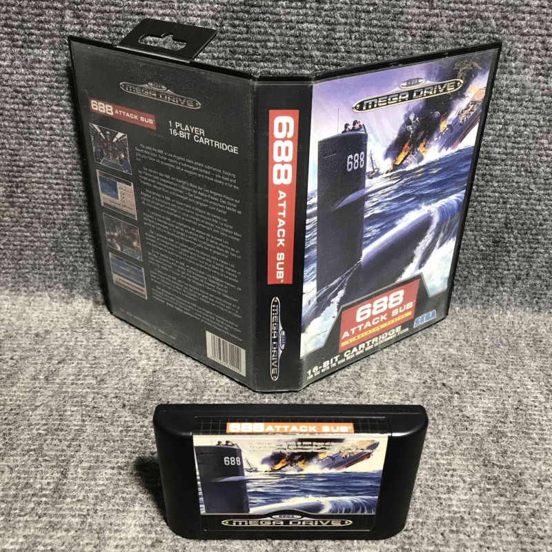 688 ATTACK SUB SEGA MEGA DRIVE