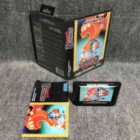 SONIC THE HEDGEHOG 2 SEGA MEGA DRIVE