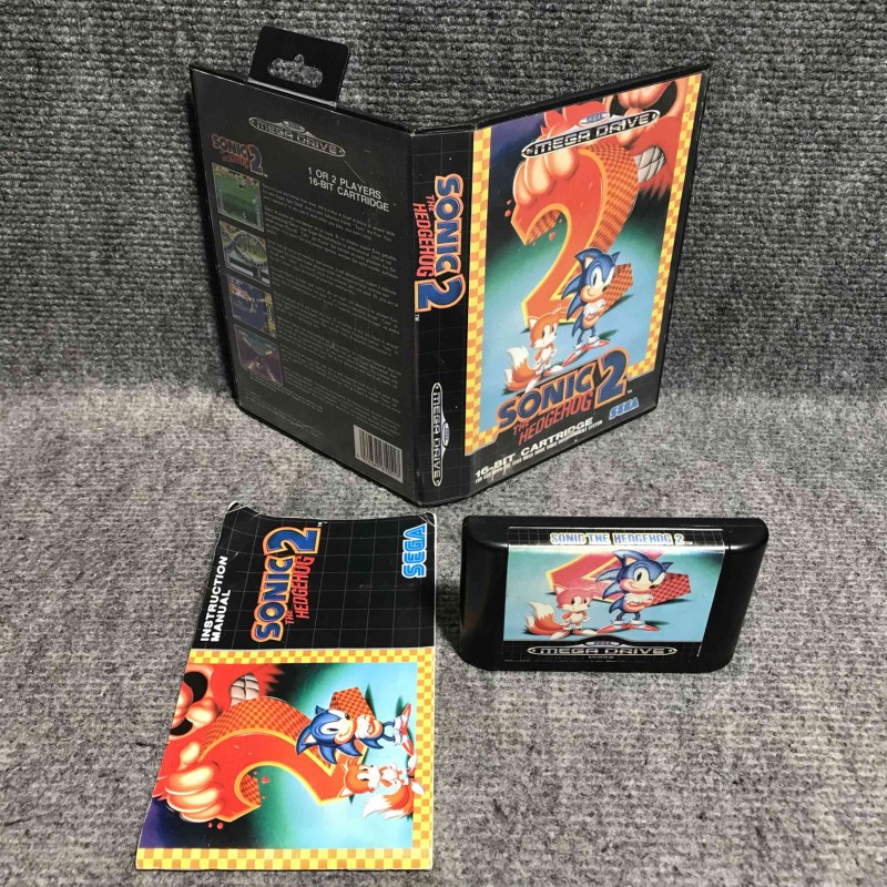 SONIC THE HEDGEHOG 2 SEGA MEGA DRIVE
