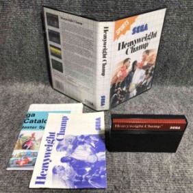 HEAVYWEIGHT CHAMP SEGA MASTER SYSTEM