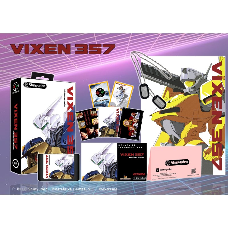VIXEN 357 ESPAÑOL SEGA MEGA DRIVE 2025