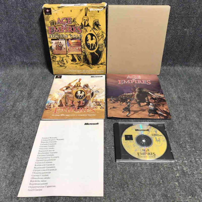 AGE OF EMPIRES EDICION GOLD PC
