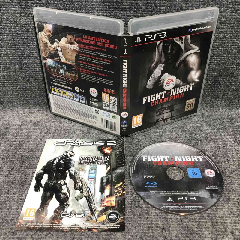 FIGHT NIGHT CHAMPION SONY PLAYSTATION 3 PS3