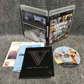 GRAND THEFT AUTO V SONY PLAYSTATION 3 PS3