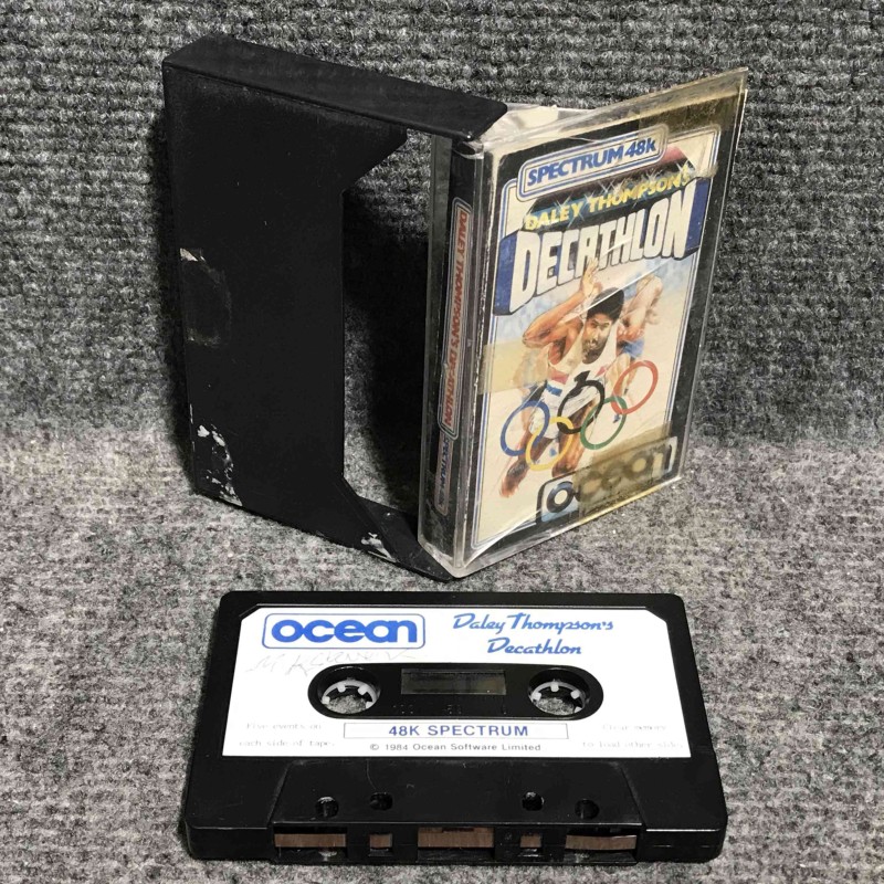 DALEY THOMPSONS DECATHLON SINCLAIR ZX SPECTRUM