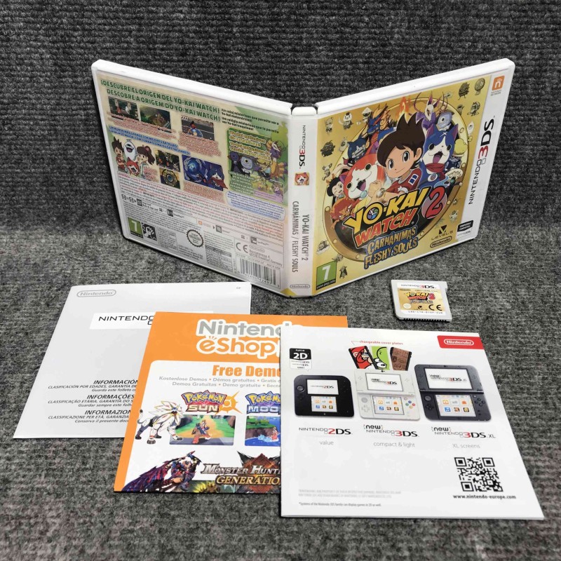 YO KAI WATCH 2 CARNANIMAS NINTENDO 3DS