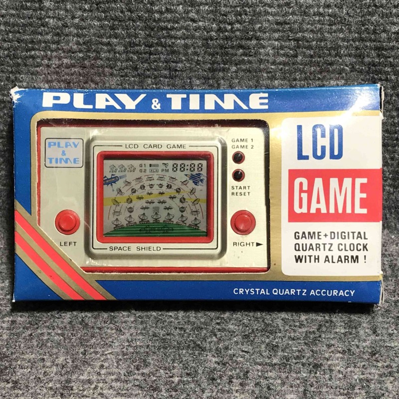 CONSOLA PLAY AND TIME LCD CARD GAME SPACE SHIELD