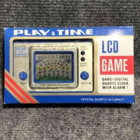 CONSOLA PLAY AND TIME LCD CARD GAME SPACE SHIELD