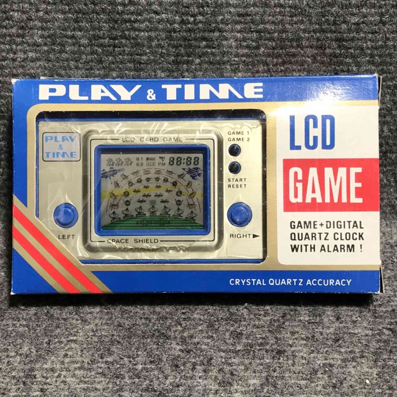 CONSOLA PLAY AND TIME LCD CARD GAME SPACE SHIELD