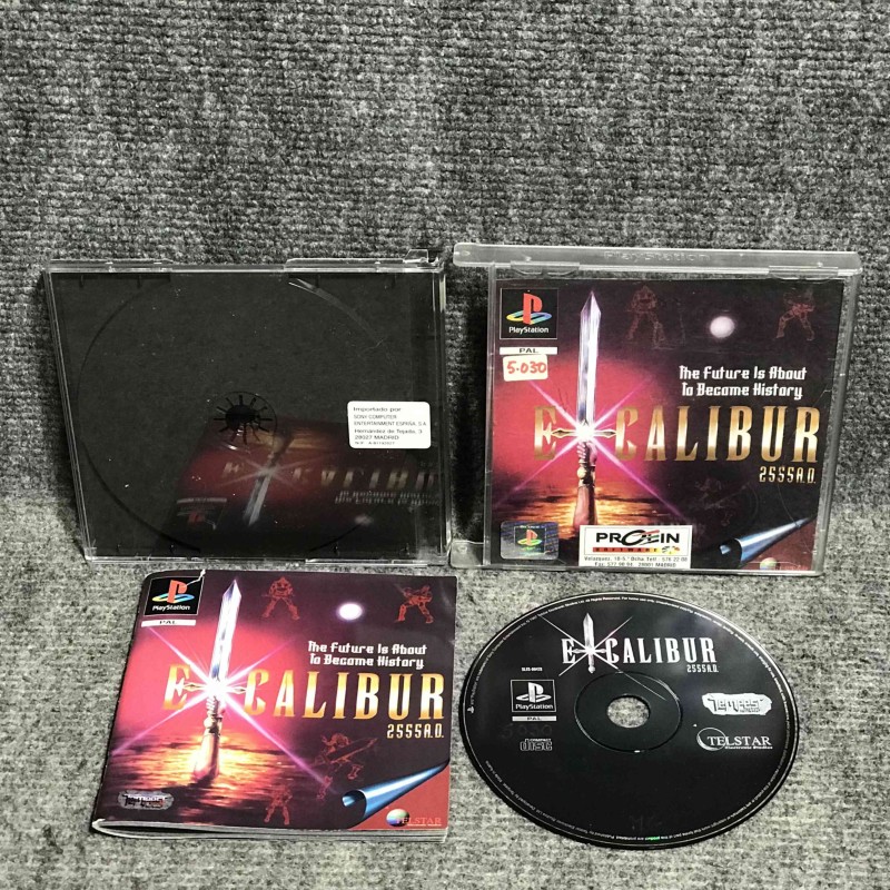 EXCALIBUR 2555 AD SONY PLAYSTATION PS1