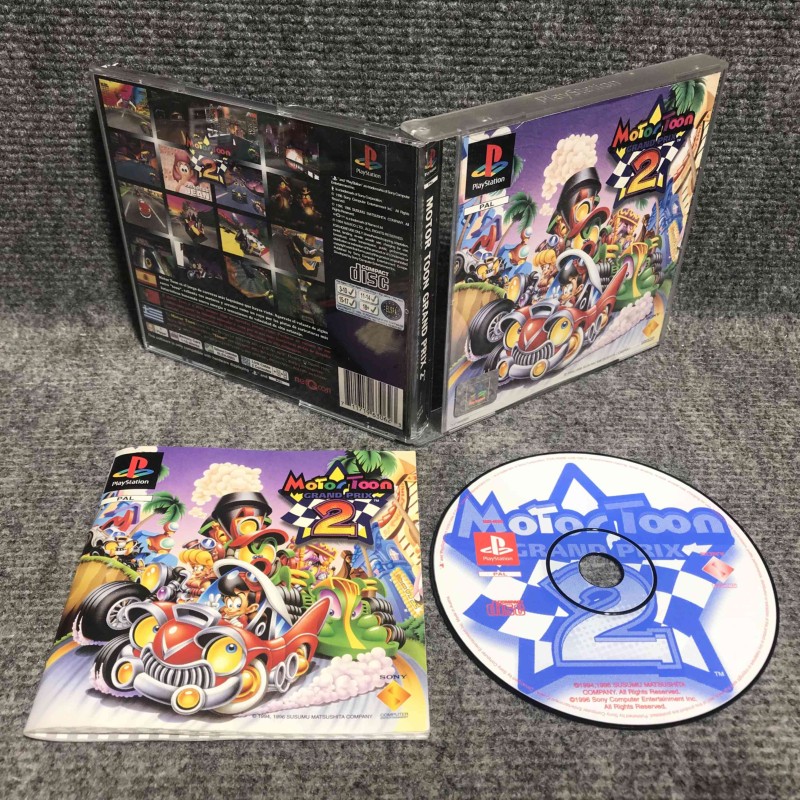 MOTOR TOON GRAND PRIX 2 SONY PLAYSTATION PS1