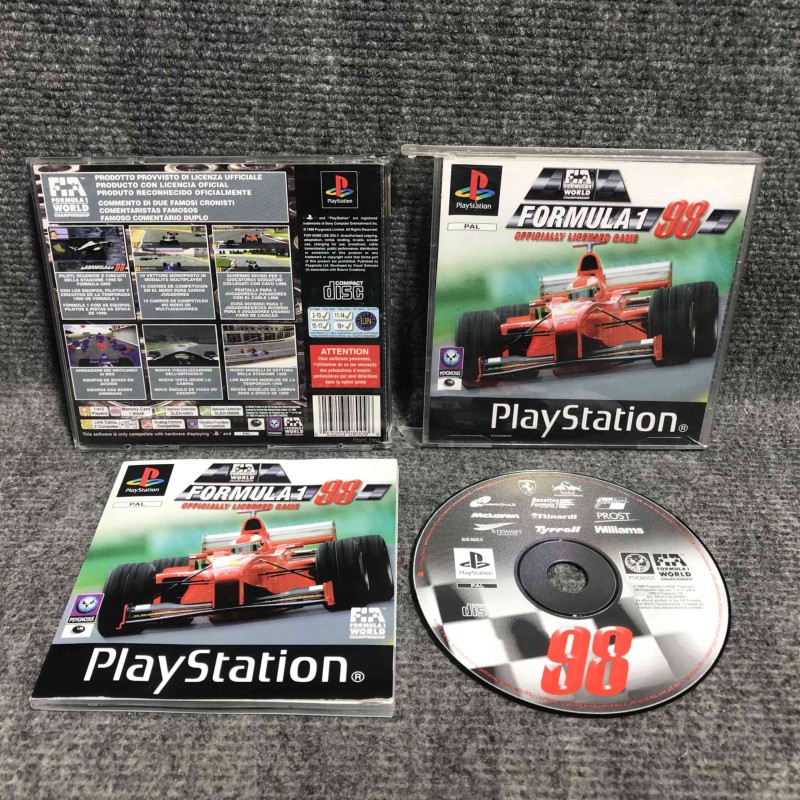 FORMULA 1 98 SONY PLAYSTATION PS1