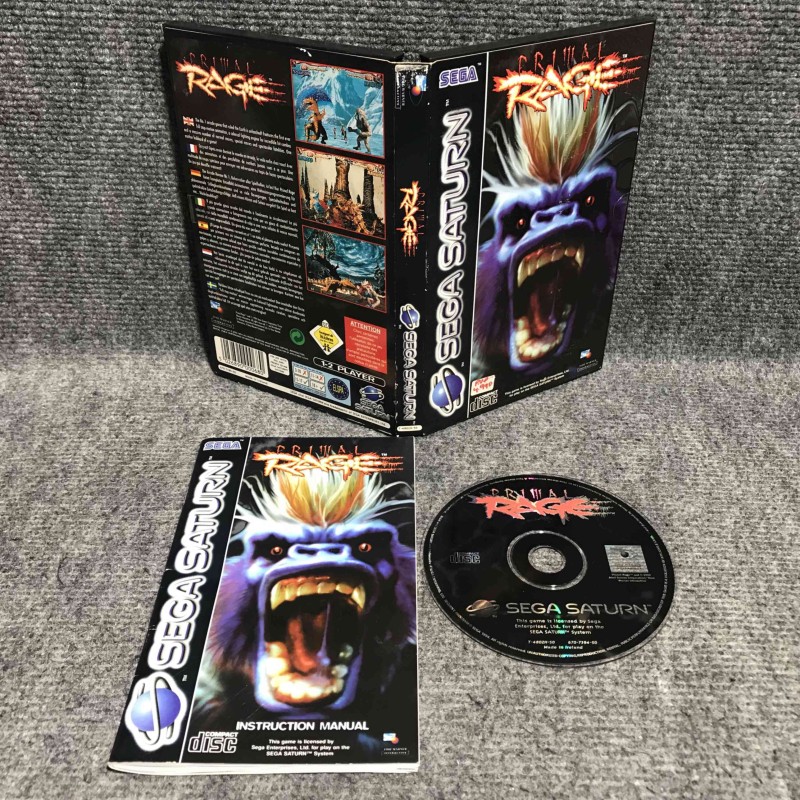 PRIMAL RAGE SEGA SATURN