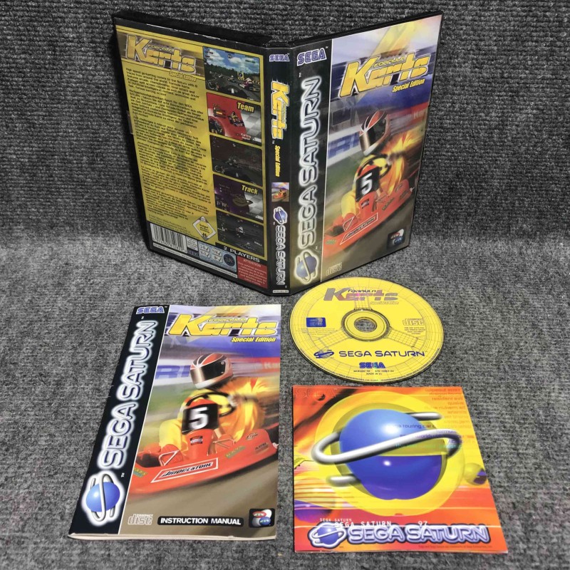 FORMULA KARTS SPECIAL EDITION SEGA SATURN