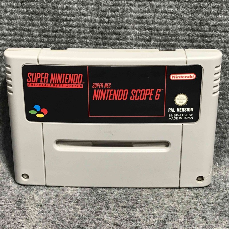NINTENDO SCOPE 6 SUPER NINTENDO SNES