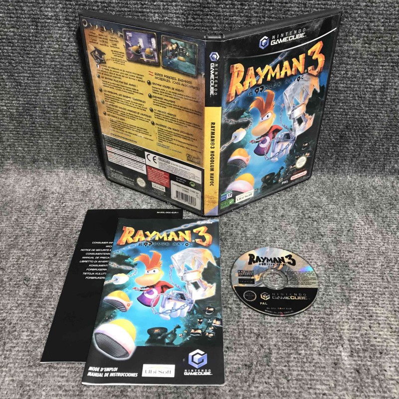 RAYMAN 3 HOODLUM HAVOC NINTENDO GAME CUBE