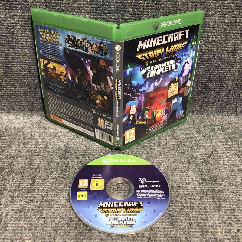 MINECRAFT STORY MODE LA AVENTURA COMPLETA MICROSOFT XBOX ONE