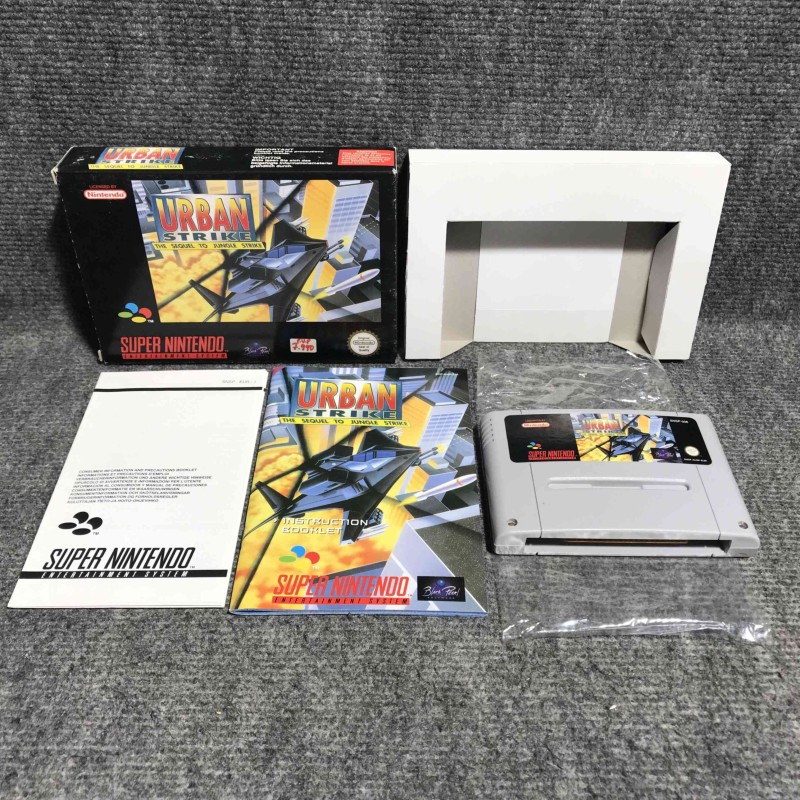 URBAN STRIKE SUPER NINTENDO SNES
