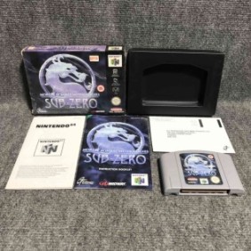 MORTAL KOMBAT MYTHOLOGIES SUB ZERO NINTENDO 64