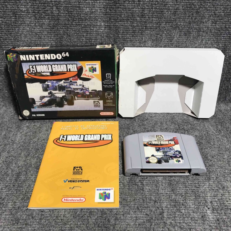F1 WORLD GRAND PRIX NINTENDO 64