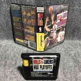BULLS VS LAKERS AND THE NBA PLAYOFFS SEGA MEGA DRIVE