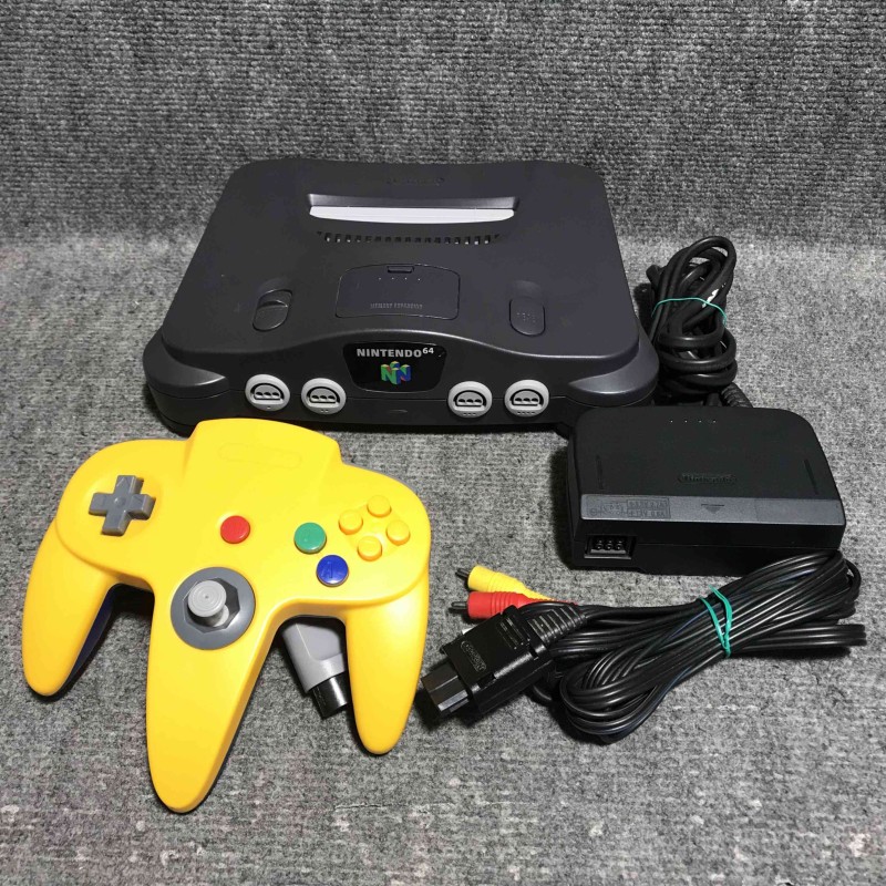 CONSOLA NINTENDO 64+MANDO+AV+AC